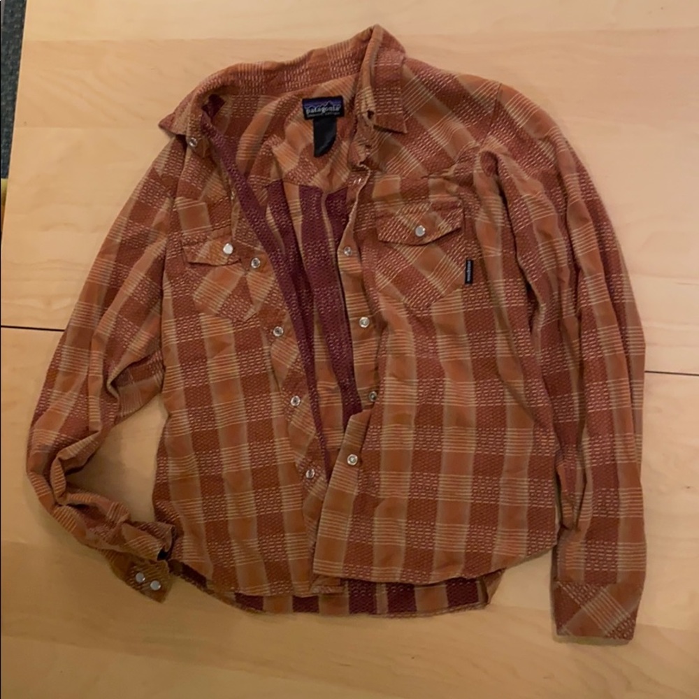 Vintage Patagonia Pear Snap Flannel